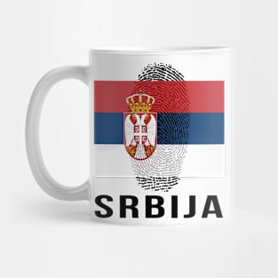 Serbia Flag DNA Mug